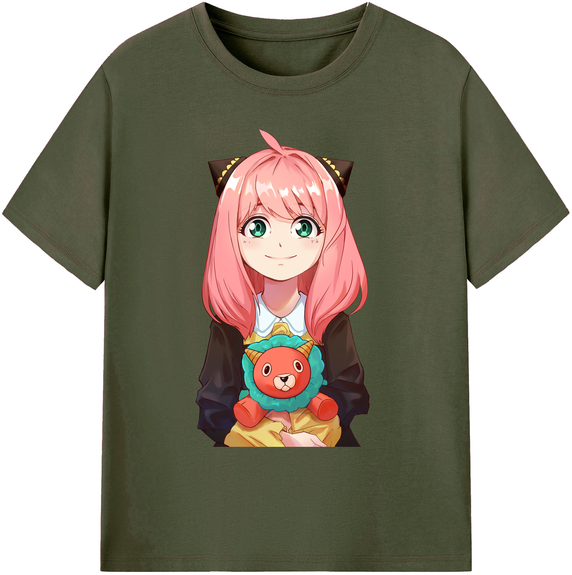 （画像用） SPY×FAMILY间谍家家酒 綿100％ メンズ半袖Tシャツ｜肌触りやわらか＆通気性